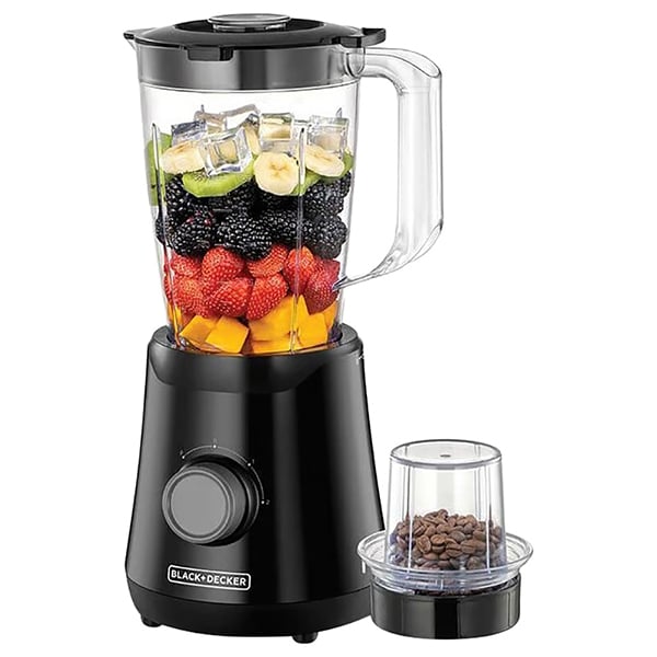 [35401023] BLACK & DECKER BX530-B5 500W, 1.5L BLENDER WITH GRINDING MILL