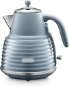 DELONGHI SCOLPITO KETTLE,1.5 LITERS, 360° SWIVEL BASE, STAINLESS STEEL, KBZS3001.AZ