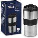 DELONGHI DOUBLE WALL STAINLESS STEEL TRAVEL MUG, 235 ML DLSC074