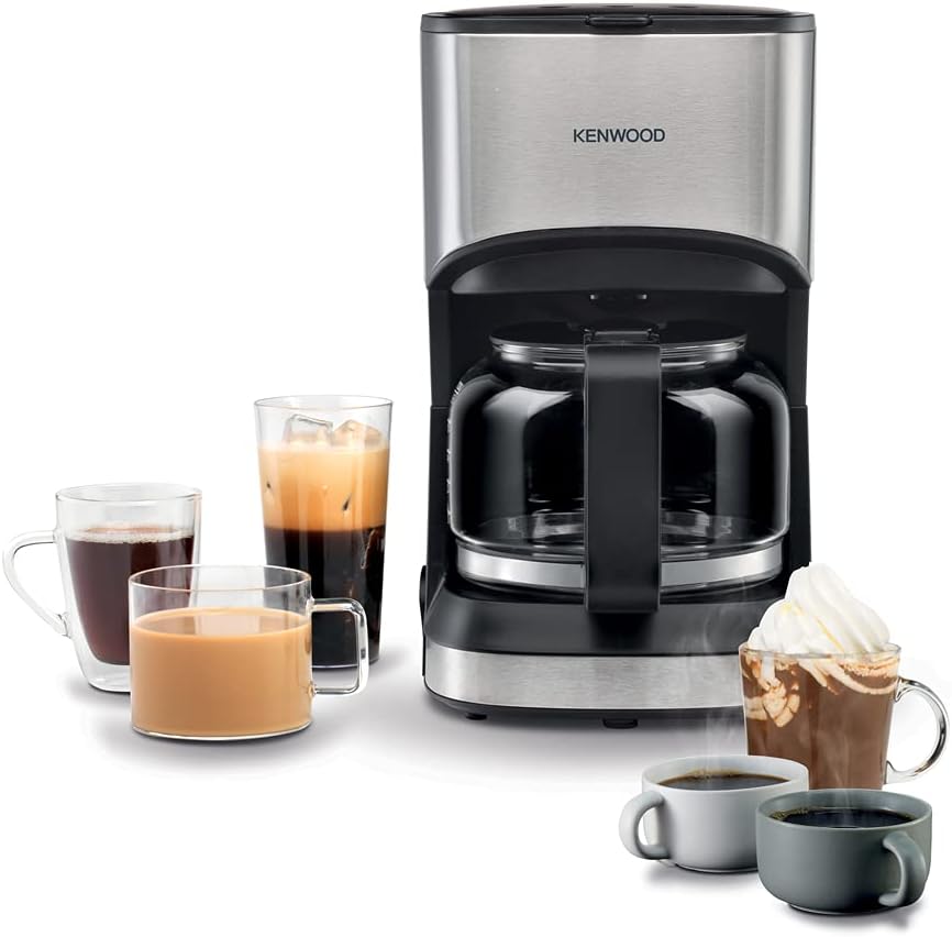 KENWOOD COFFEE MACHINE UP TO 6 CUP COFFEE MAKER FOR DRIP COFFEE AND AMERICANO CMM05.000BM