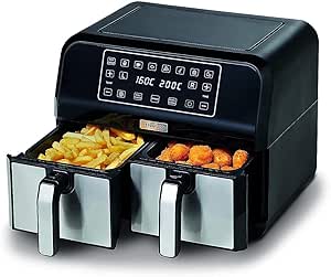 KENWOOD HFM75.000MB DUAL AIR FRYER - 4L+4L