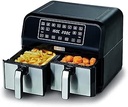 KENWOOD HFM75.000MB DUAL AIR FRYER - 4L+4L