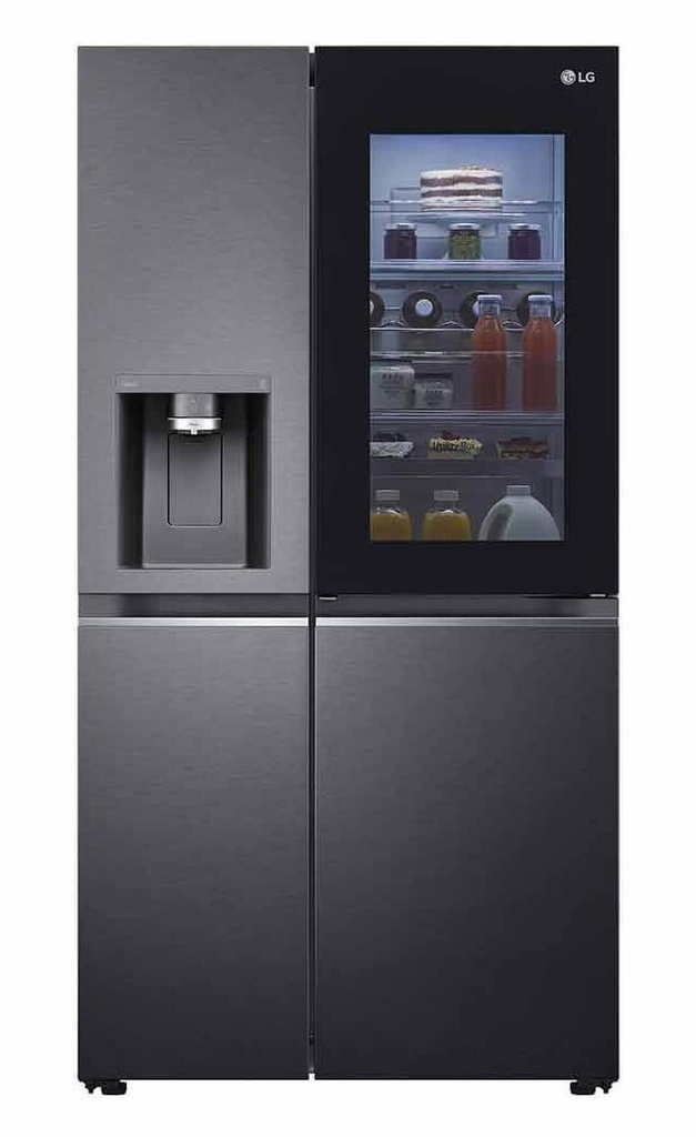 LG GC-X257CQES Side by Side Fridge, 635 L - InstaView, UVnano™ Dispenser, HygieneFresh+™