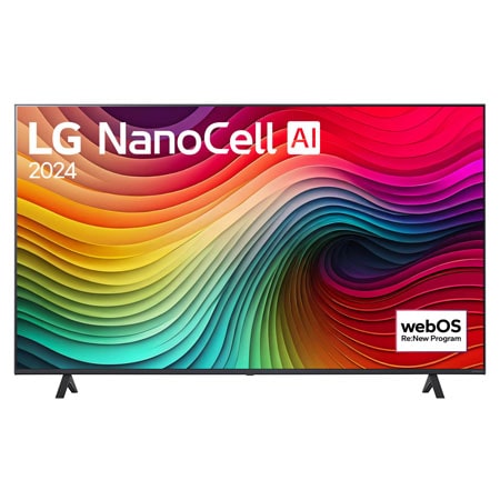 LG 55" 55NANO80T6A NanoCell TV 4K - WebOS24, Magic Remote, HDR10 Pro