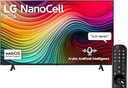 LG 50" 50NANO80T6A NanoCell TV 4K - WebOS24, Magic Remote, HDR10 Pro 