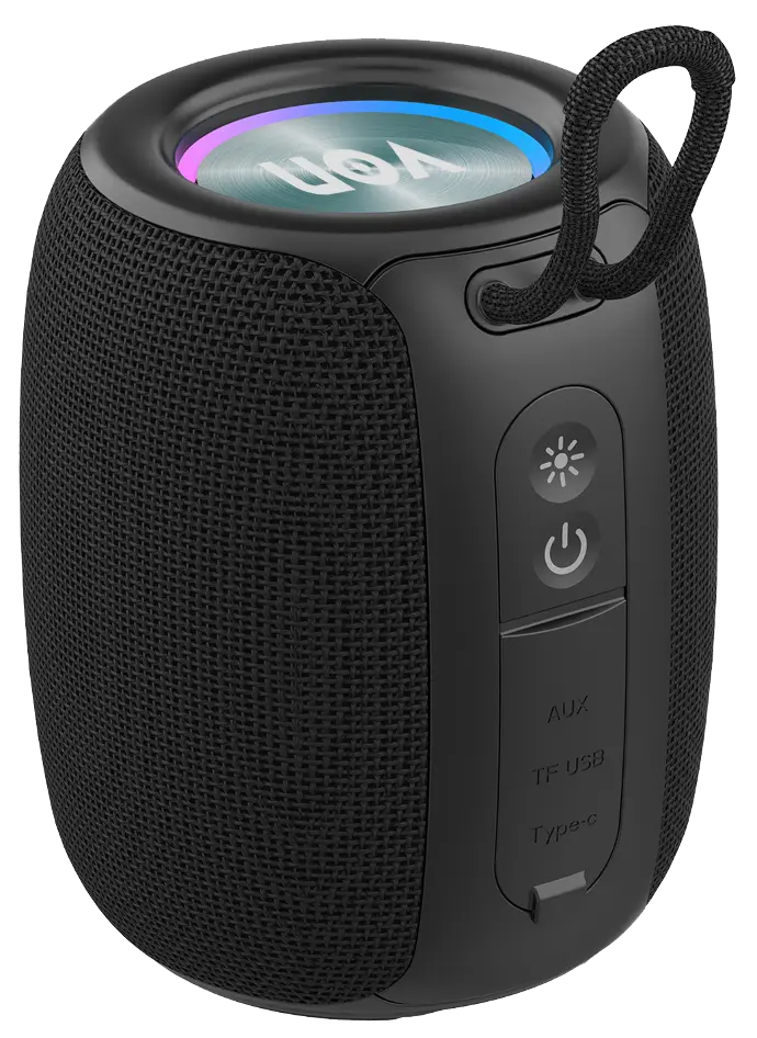 [15205075] Von VPS10X5LEK Bluetooth Portable Party Speaker IPX5 10W - Black