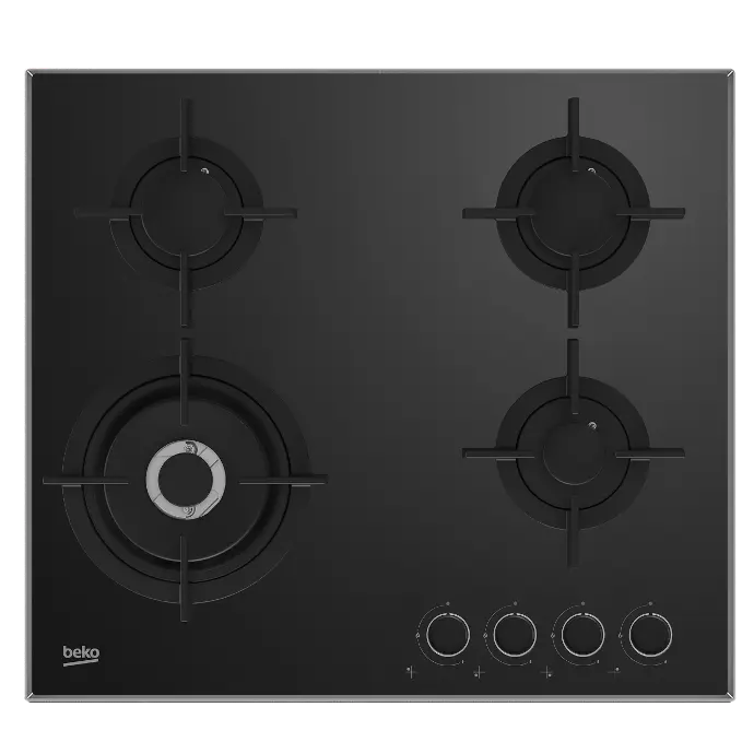 [25102036] Beko HCLW64222S 4 Gas Built In Hob - 60CM