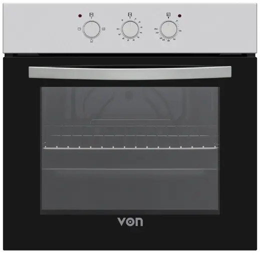 Von VBO6031MVX Eco 3 Built In Oven, 60CM - Stainless Steel
