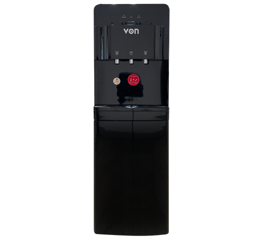 [30302009] Von VADL2211K Water Dispenser Electric Cooling With Cabinet - Black