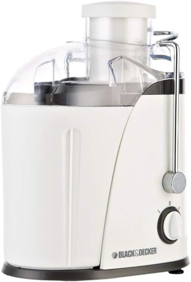 BLACK & DECKER 400W JUICE EXTRACTOR - WHITE, JE400-B5