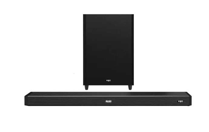 [15208024] VON SOUND BAR VSB2002LFK 200W 2.1CH, W/PLESS S