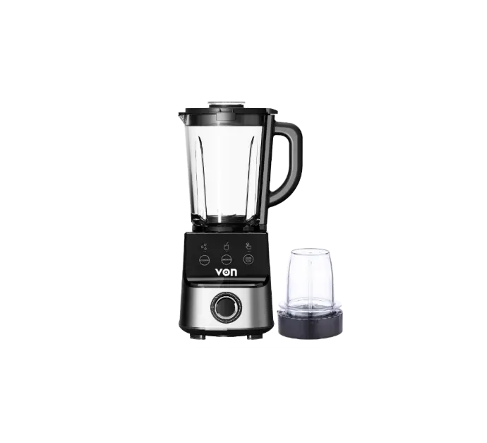 [35401108] VON BLENDER VBG1001BLK 1000W GŁASS JAR BLACK