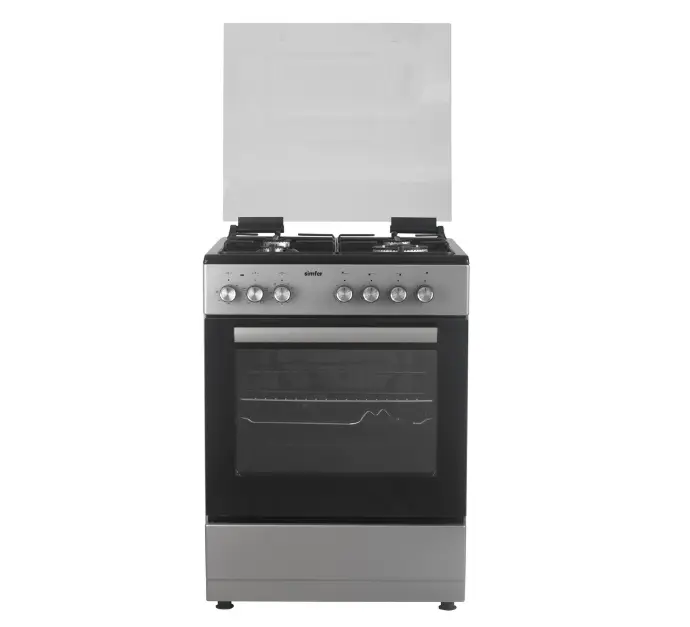 SIMFER COOKER  4G+EO F6405SEWBG 6F 60X60 BLACK 