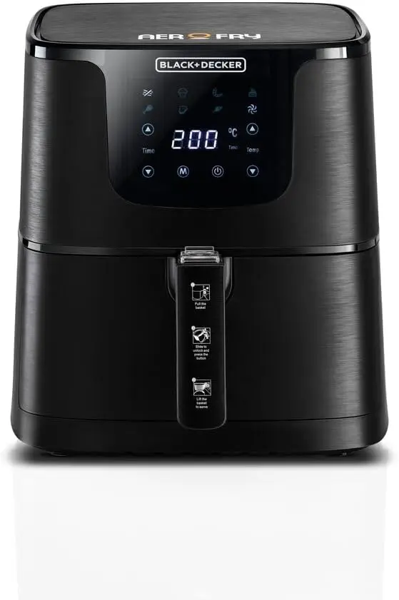 BLACK+DECKER AF700-B5 Digital Airfryer - 5.8L