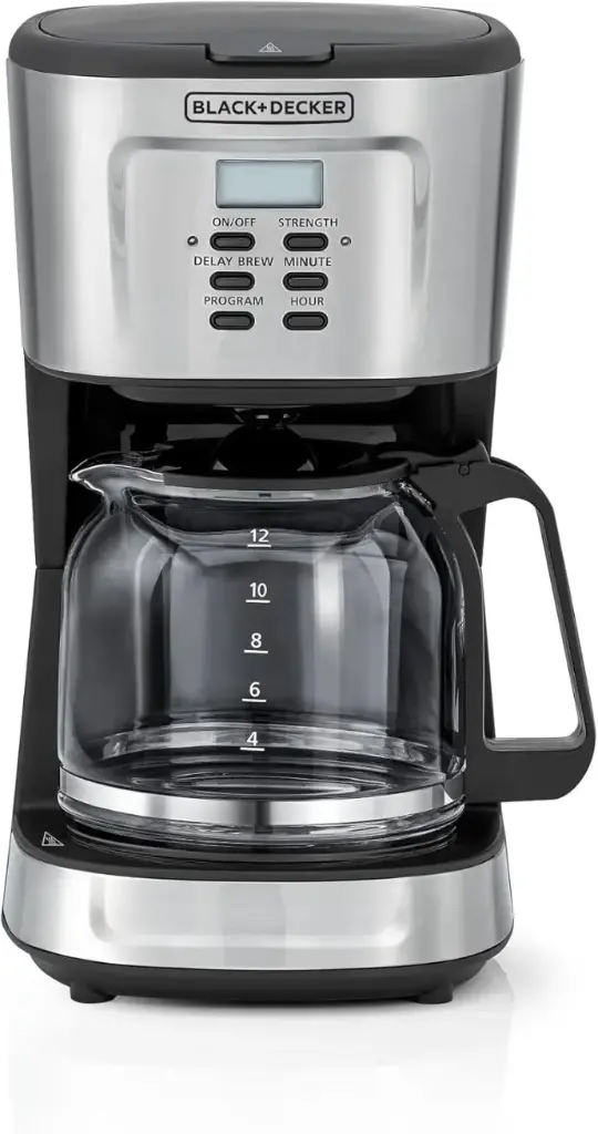 BLACK+DECKER DCM85-B5 900W 12 Cup Programmable Coffee Maker