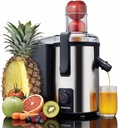 Kenwood Juice Extractor JEM50.000BS 700W Stainless Steel Anti Drip for Home, Office,Cafeteria  Silver/Black