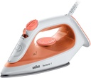 Braun SI1009 Steam Iron, TexStyle , 1900 Watts, 50% Energy Saving, Orange