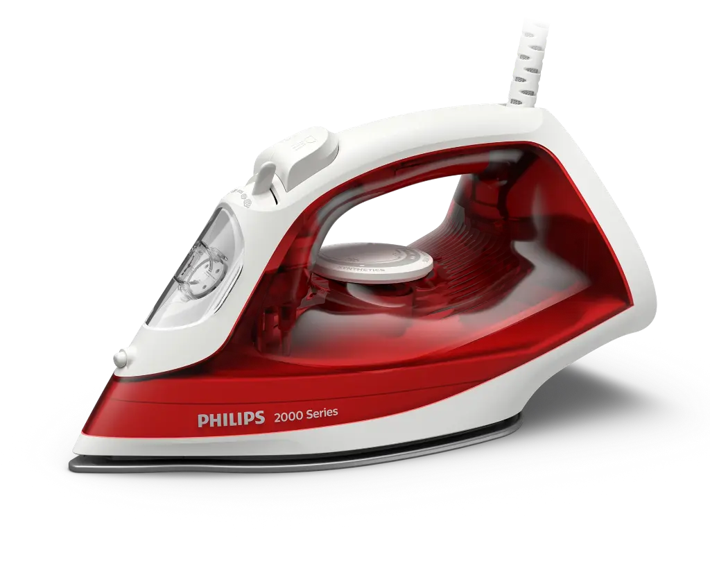 Philips DST2010/46 Steam Iron 2000 Series 2000 W  Red and White