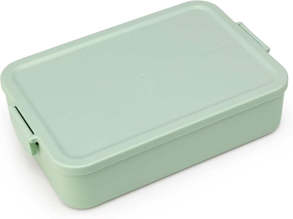 Brabantia Make & Take Lunch Box Bento, Large, Plastic, Jade Green