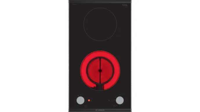 [25105004] BOSCH BI HOB PKF375CA1/2E 30CM 2E CERAMIC BLK