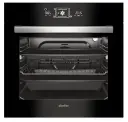 SIMFER BI OVEN B6512SERSP 60CM BLK GLASS 12FN 