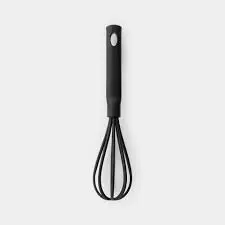 Brabantia Black Line - Non-Stick Kitchen Utensils, Nylon - Whisk Small