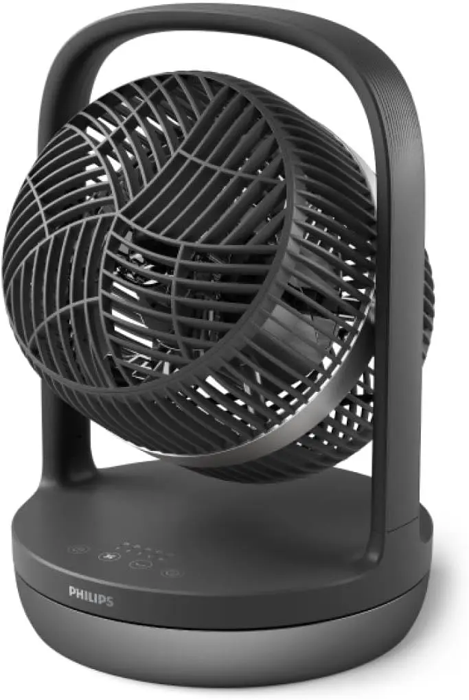 PHILIPS TABLE FAN CX3050/01, 3000 SERIES, PREMIUM BLACK 