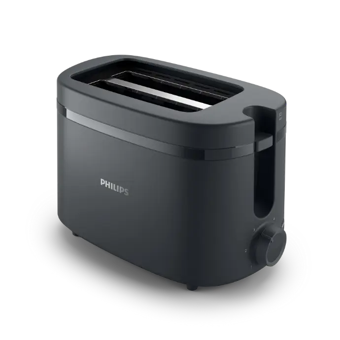 PHILIPS BREAD TOASTER, HD2510/90 -BLACK  
