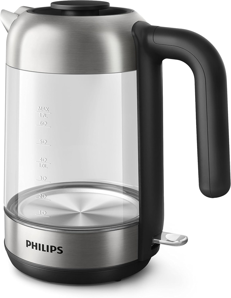 [35501011] PHILIPS GLASS KETTLE, HD9339/81  - 1.7L
