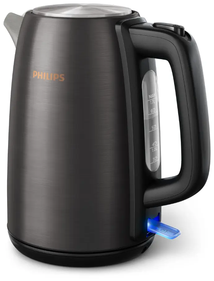 PHILIPS 1.7L KETTLE, HD9352/31 - BLACK COPPER  
