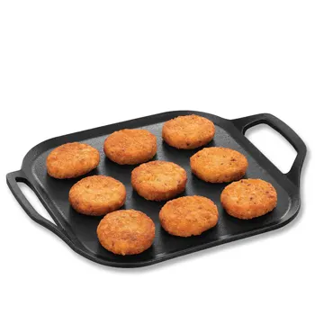 Futura Cast Iron Square Chapati Tava CIST26 26 cm 