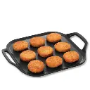 Futura Cast Iron Square Chapati Tava CIST26 26 cm 