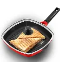 Hawkins Die Cast Grill Pan DCGP30G 30 cm with Glass Lid
