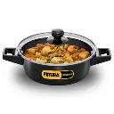 Futura Casserole INCB20G, 2 Litre, Induction Compatible, Cook n Serve  with Glass lid