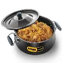 Futura Nonstick Biryani Handi NBH12, 12 Litre with Hard Anodised Lid (4.06 mm Thick)