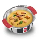 Hawkins SS Tri-ply Metro Patila 2 Litre SSP20, Induction Compatible, Sauce Pan, Stainless Steal