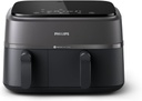 PHILIPS AIRFYER, NA350/00, 3000 series Dual Basket Airfryer 9L  - 2750 W 