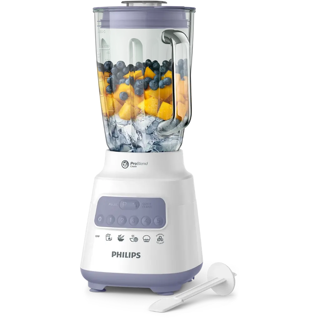 [35401109] PHILIPS BLENDER HR2222/01  5000 SERIES 700W PLASTIC, 3 PIN PLUG 