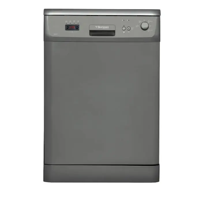 BOMPANI-BO5011IBOMPANI DISHWASHER INOX 13 PLACE SETTINGS 8 PROGRAMS, 2 RACKS, LED DISPLAY, SALT REFILL INDICATOR 