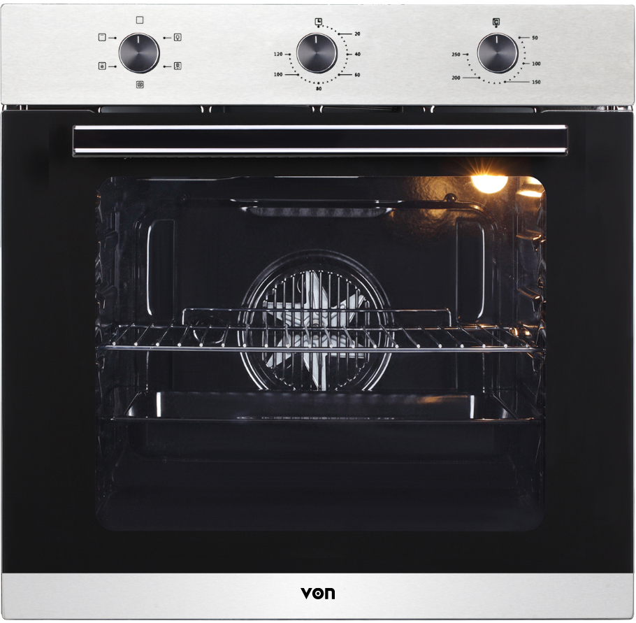 VON BI OVEN VOVM7505FCX 5 FUNCTIONS 60CM SS 