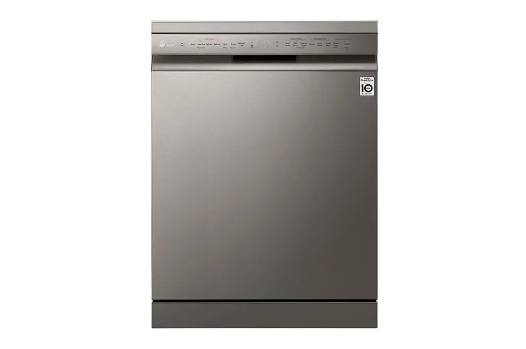 [10403005] LG D/WASHER DFC435FP 14PS SLV 