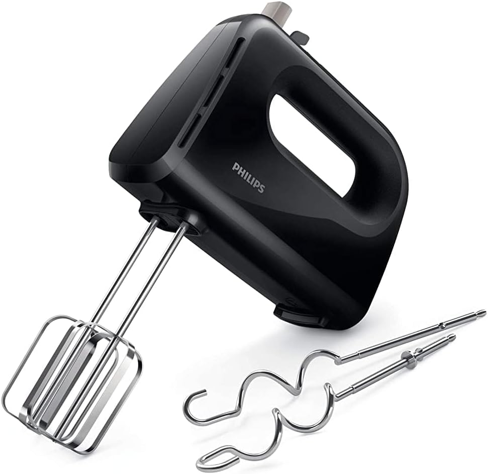 [5119022] Philips Daily Collection Mixer HR3704/11, 280w 5SP+ TURBO STRIP BEATER