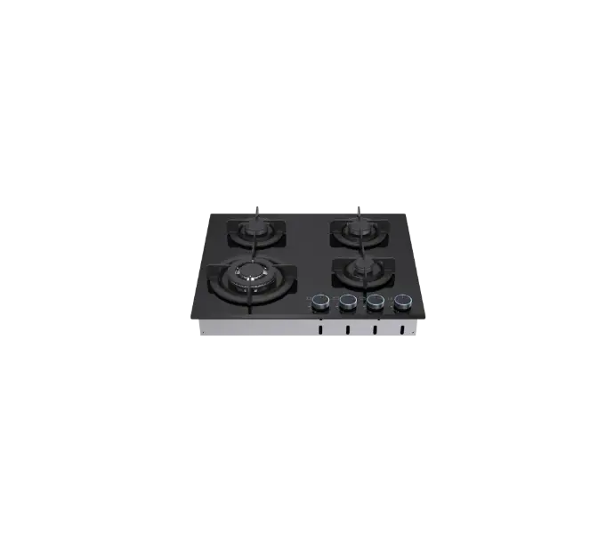 VON BI HOB VHB60435WFCK 60CM 4G WOK BLK GL  