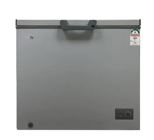 VON CHEST FREEZER VAFC20DHG 198L GREY 