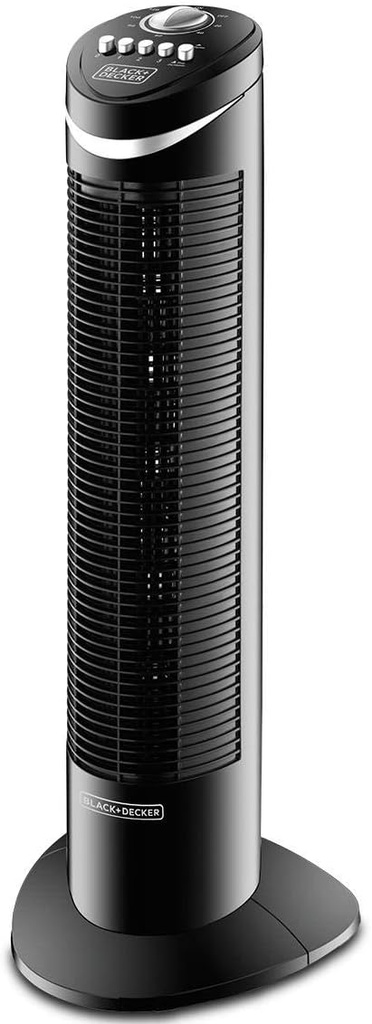 BLACK & DECKER TOWER FAN TF50-B5 WITH TIMER