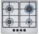 BOSCH BI HOB PGP6B5B60 60CM 4G SS FRONT KNOBS