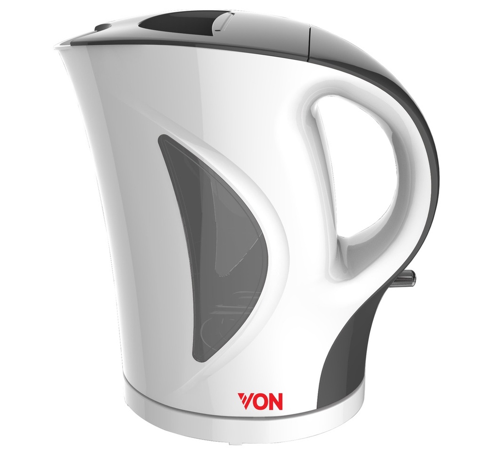 VON KETTLE VSKL17BNK 1.7L BLACK & WHITE 1850-2200W