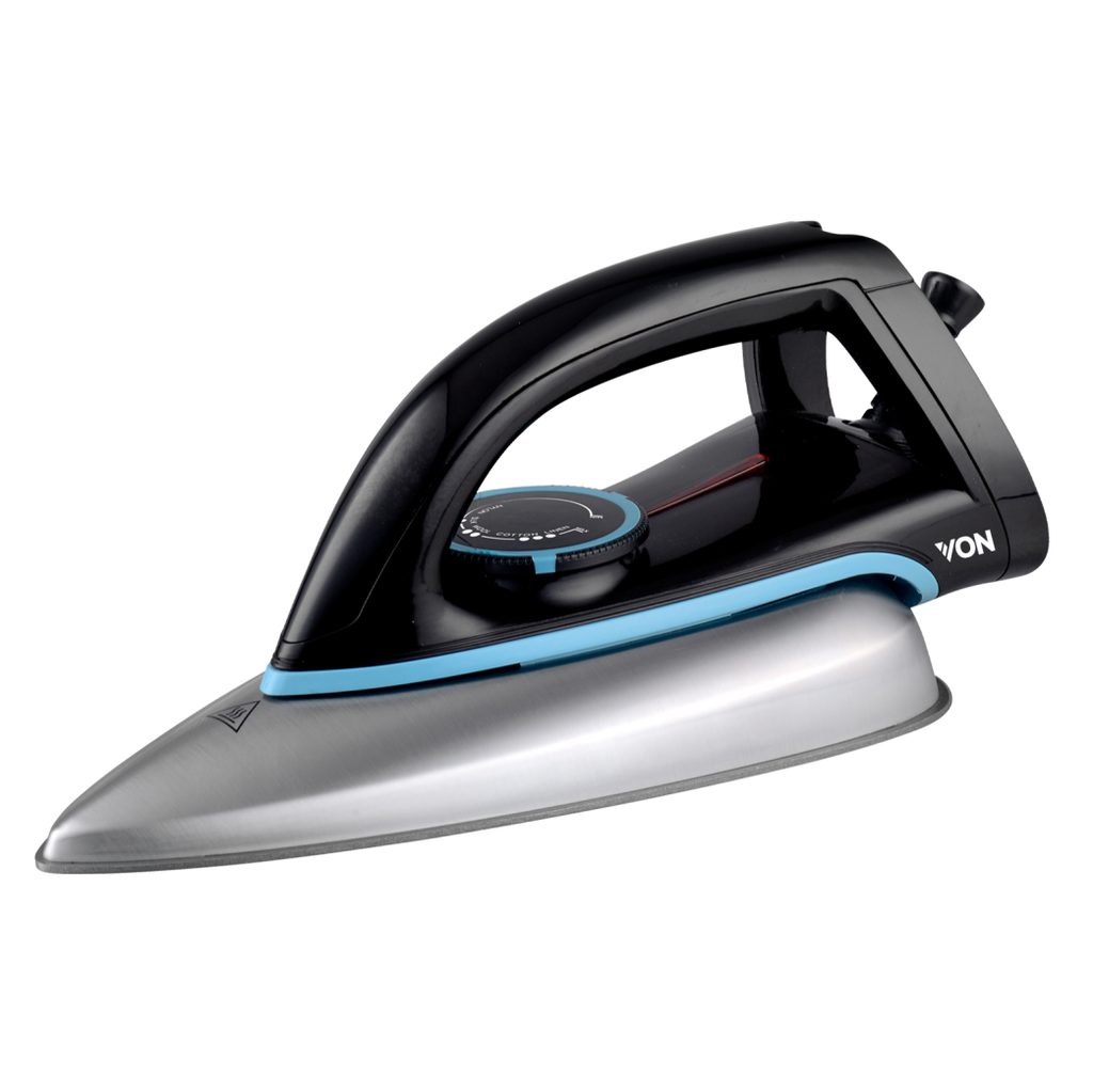 VON DRY IRON HDI1122SK/VSID12BSK TEFLON PLATE 1000W BLACK