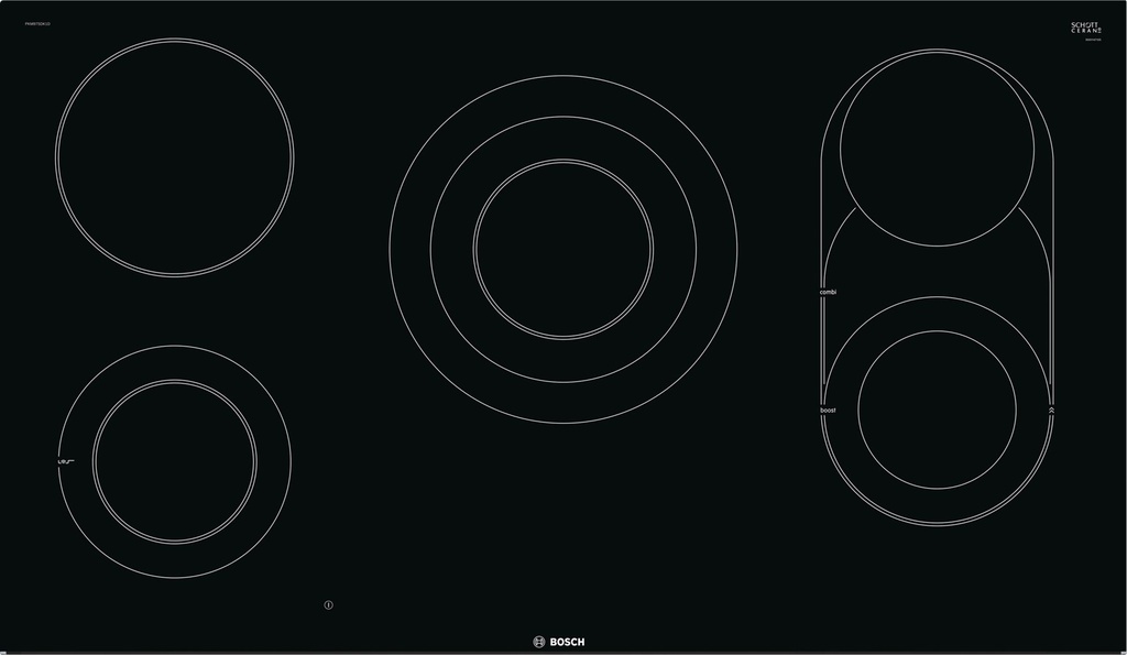 [25116002] BOSCH BI HOB PKM975DK1D 90CM 5E CERAMIC BLK GLASS