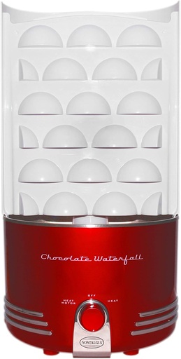 [35515001] NOSTALGIA RETRO CHOCOLATE WATERFALL CWF48RR RED